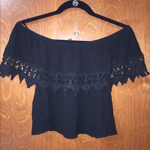Off the shoulder top